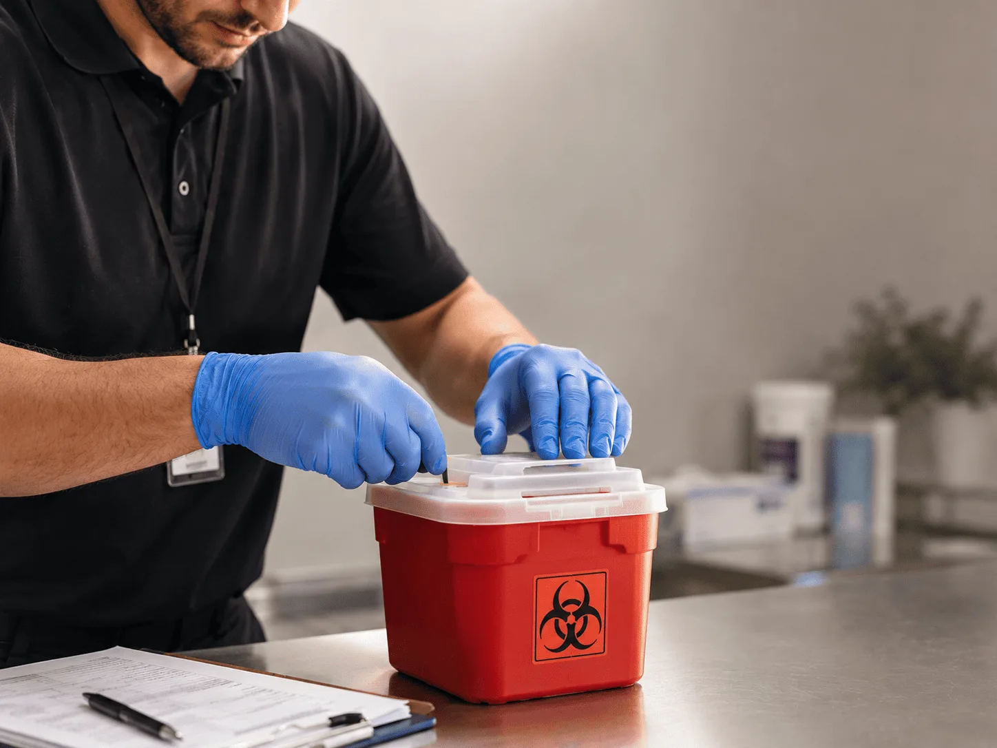 Why choose Sharps Waste Disposal in Dibble, OK